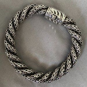 JOHN HARDY Bracelet - Twisted chain Tiger clasp